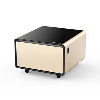 smart kavos staliukas šaldytuvas su led šviesos juosta kambarį lentelė buitinių prietaisų smart touch screen kavos staliukas