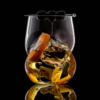 Specialios Formos Viskio Stiklo Kiaušinių Tipo Stiklo Taurės 430ml Degtinės, Spirito Stiklo Nykščio Stiklo Puodelis Vyno Nustatyti, Išgerkite Stiklinę Nustatyti, Baras Drinkware