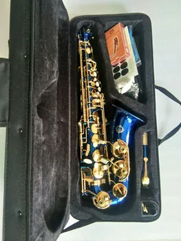 SUZUKI Alto Saksofonas Mėlyna Alto Saksofonas Eb Melodija Saksofonas Pučiamieji Muzikos Instrumentas, Aukso Lako su Byla