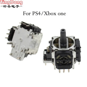 TingDong Naujas 3pin Pakeitimo black 3D manipuliatorių analoginis Nykščio stick PS4/Xbox vienas duomenų valdytojas ps 3