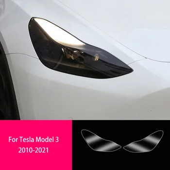 TPU Žibintai Filmas Apsaugos Lipdukas, Žibintų Restauravimas Apdaila Už Tesla Model 3 2010-2021 Automobilių Reikmenys