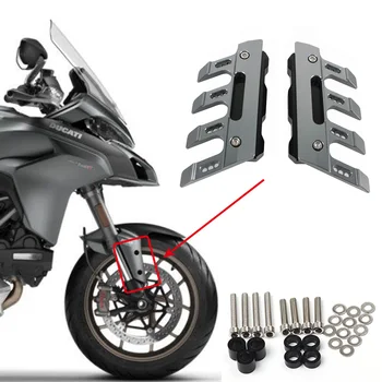 Už Ducati MULTISTRADA 950 1260 1200 S Enduro gvt Motociklo Priekinės Šakės Raštas Sparnas Slankiklį Guard Accessories1260s Mudguard