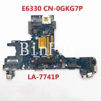 Už Latitude E6330 Nešiojamas Plokštė KN-0GKG7P 0GKG7P GKG7P QAL70 LA-7741P Su SR0XD I3-3130M CPU 100% visiškai Išbandytas