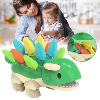 Vaikų Koncentracija Mokymo Žaislai, Kūdikių Švietimo Žaislas Kovoti Įdėta Dinozaurų Sting Įspūdį Žaislas Vaikams Dovanas #20