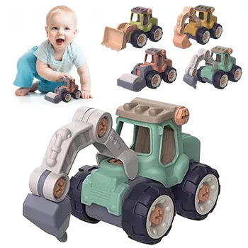 Vaikų Puzzle Išardymas Orlaivių Išardymas Ir Surinkimas Mažų Traukinio Žaislų, Animacinių filmų Surinkti Automobilio Mažų Žaislų, Juguete