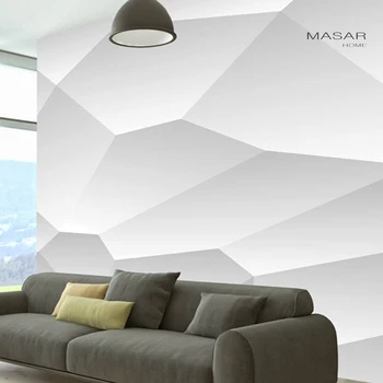 Vokietija Tapetai, Tapetai Importo Tapetai Kūrybos Fonas Sienų Dažymas Balta Modernaus Stiliaus Geometrija