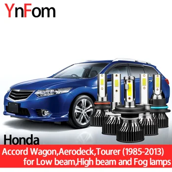 YnFom Honda Specialios LED Žibintų Lempučių Rinkinys, Skirtas Accord Sedanas Aerodeck Tourer 85-13 artimąsias,Aukštos pluošto,Priešrūkinis žibintas,Automobilių Reikmenys